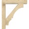 Ekena Millwork Balboa Block Rough Sawn Bracket w/ Offset Brace, Douglas Fir, 6"W x 28"D x 32"H BKT0604X28X32BOA05RDF - alternate 2